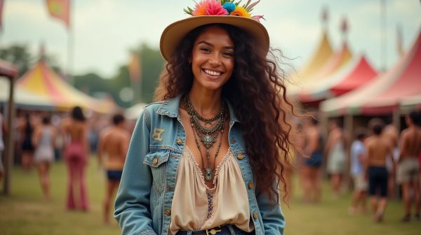 Tenues de festival : l’art du look libre, créatif et stylé